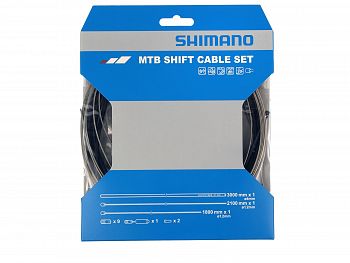 Shimano MTB Gearkabelsæt, Black